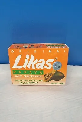 1 X Likas Papaya Soap 135g Original - Uk Seller • £6.99
