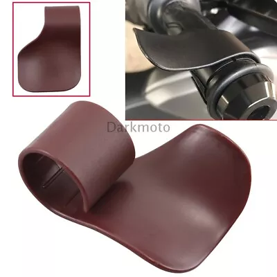 Dark Brown Motorcycle Cruise Control Throttle Assist Wrist Rest Aid Grip Control • $5.25