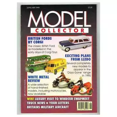 Model Collector Magazine January 1995 Mbox3488/g British Fords By Corgi • $6.15