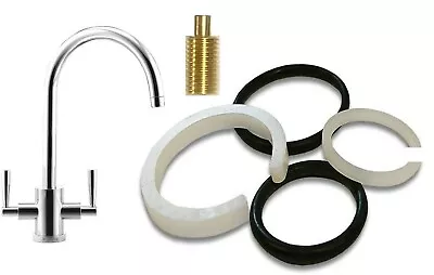 Genuine Franke Olympus Kitchen Tap Spout Seal Kit Washers Retaining Screw Spares • £10.99