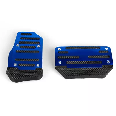 [Blue Non-Slip Automatic Gas Brake Foot Pedal Pad Cover Car Accessories Parts • $6.49