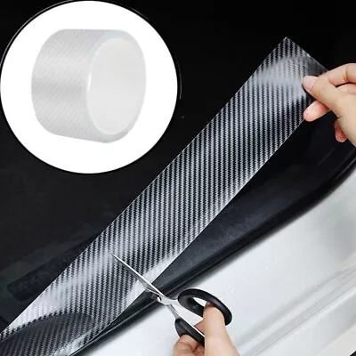 Car Accessories Door Plate Sill Scuff Cover Anti Scratch Decal Sticker Protector • $8.94