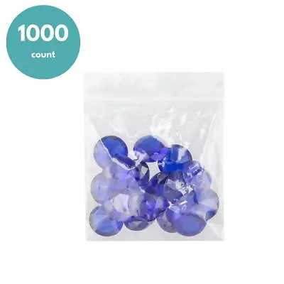 4 Mil Clear Reclosable Poly Jewelry Bags Zip Lock Top Seal Bag 4 X 4  1000 Packs • $31.87