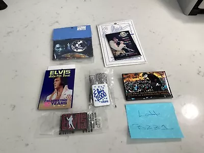 Rare Vintage Authentic Collection Of (5) Elvis Presley Buttons Nr • $19.99