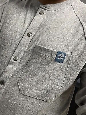 Mens Grey Union Suit From DEN Loungewear (UK Large) (hardly Worn) • £60
