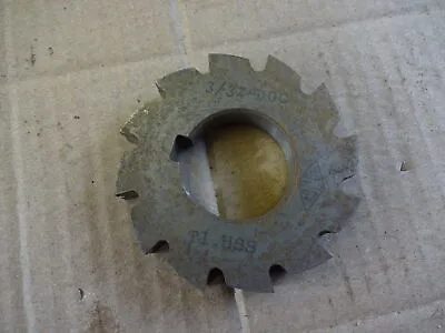 DOC Concave Horizontal Milling Cutter 3/32  X 1 Bore • £24