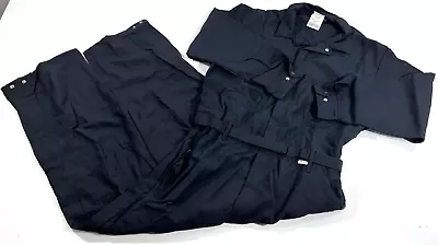 New 2xl Topps Safety Nomex Squad Suit Coverall Ss59-5605 Navy Blue 2xl Regular • $129