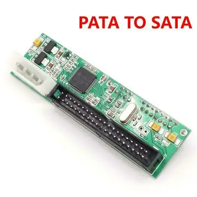 £5.57 • Buy Pata IDE To Sata Hard Drive Adapter 3.5HDD To Serial SATA ATA Converter O5P2