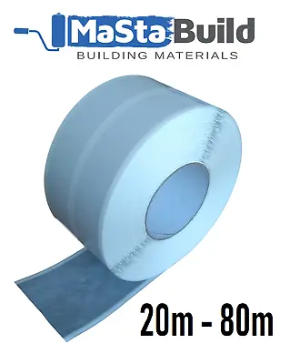 20m-80m AQUA BUILD Self-adhesive Fleece BUTYL Waterproof Tanking Tape 10cm Wide • £5.99