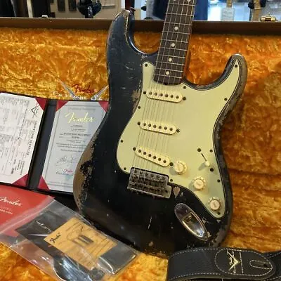 Fender Custom Shop 1959 Stratocaster Heavy Relic Black By Vincent Van Trigt • $28870.32