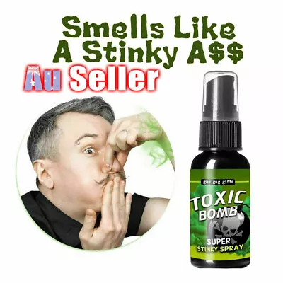 Liquid Fart Spray Can Stink Bomb Ass-Smelly Stinky Gas Crap Gag Prank Novelty • $13.45