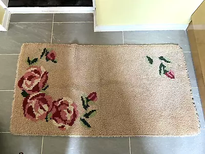 £49.99 • Buy *SALE* Vintage 1960s Floor Rug Carpet Hippie Display Prop