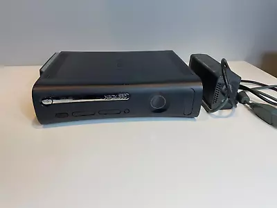 Xbox 360 Elite Jasper Console With Power Adapter Red Ring! • $30