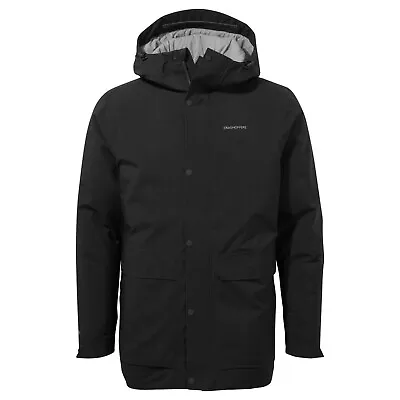 Craghoppers Mens Talo Thermic Gore-Tex Jacket In Black BNWT • £159.95