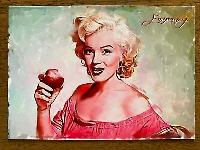 Marilyn Monroe #41 Art Card Limited Numbered Xx/50 Edward Vela Signed 2018 • $7.50