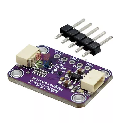 Magnetometer 3-Axis AMR Magnetic Sensor Module MMC5603 For QT/Qwiic Interface • $5.53