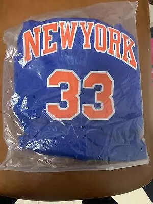 Men's Patrick Ewing New York Knicks Swingman Jersey Blue Size XL • $10.50