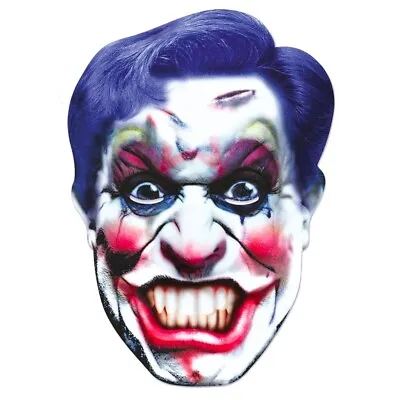 £2.49 • Buy Scary Clown Cardboard Mask Halloween Party Fancy Dress Kids Party School