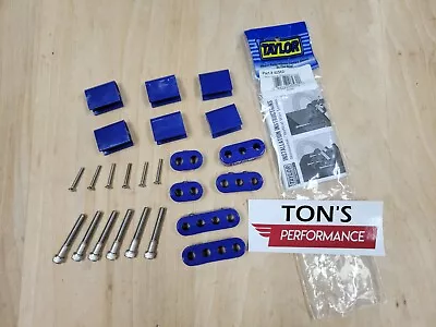 $34.22 • Buy Taylor Cable 42562 V8 Vertical Wire Loom Kit Blue Spark Plug Wire Separator