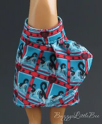 Monster High Doll Lorna McNessie Loch Ness Themed Skirt Blue Red • $4.49