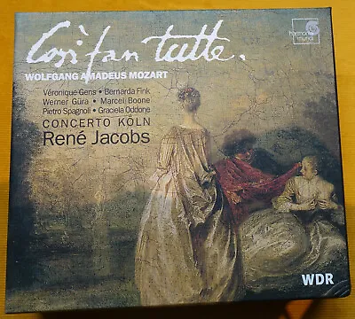 Mozart: Cosi Fan Tutte - Concerto Köln / René Jacobs - Harmonia Mundi 1999 • £22.88