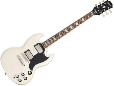 Epiphone 1961 Les Paul SG Standard Aged Classic White With Hard Case • $820.30