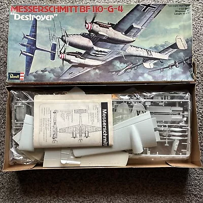 Revell H250 Messerschmitt BF-110-G-4  Destroyer  Twin-engine Night Fighter 1:32 • $45