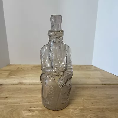 Vtg Moses Bottle Poland Spring ME Maine Figural Mineral Water SEE ALL PHOTOS • $40