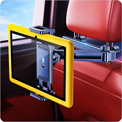 Tablet Ipad Holder For Car Mount Headrest Universal 4.7~12.9  Tablets Aluminum • £8.99