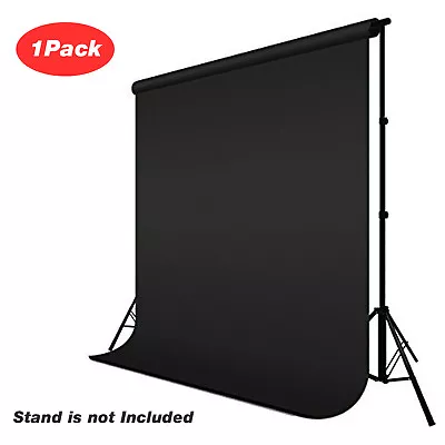 LS 10' X 12' Black Photography Backdrops Muslin Photo Background Studio Props • $32.29