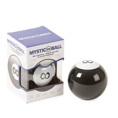 Magic 8 Ball Mystic Infinity Ball Mystery Ball Funtime ET7530 Birthday Gift  • £8.95
