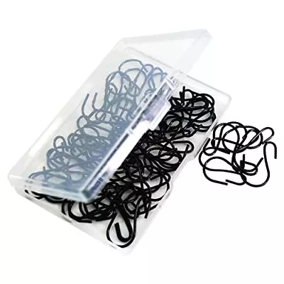 Mini S Hooks For Hanging 50 Pack 1 Inch S Shaped Black S Hooks Plant Hooks He • $9.22