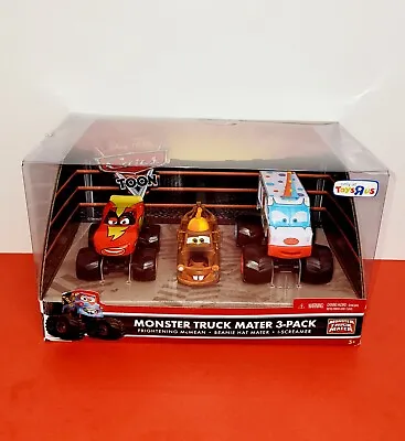 Disney Pixar Cars Monster Truck Mater 3 Pack Toys R Us Exclusive TRU I Screamer • $127.46