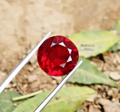 10 CT Round Cut AAA Quality Burmese Pigeon Red Ruby Loose Gemstone Best Offer • $16.71