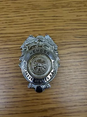 Vintage Obsolete Sodus Center NY Fireman's Badge • $10