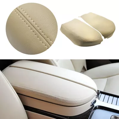 $10.12 • Buy Fits 2007-2013 Acura MDX BEIGE Leather Center Console Lid Box Armrest Cover Skin