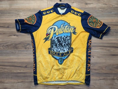 $17.99 • Buy Pearl Izumi Peloton Pale Ale Cycling Jersey USA Made Bike Shirt Mens XL