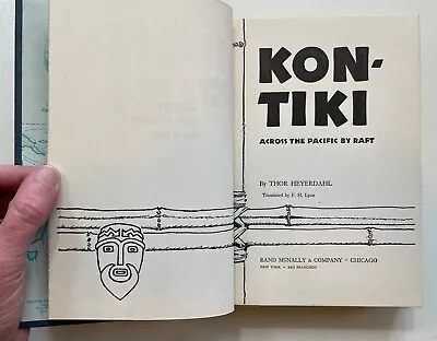 KON TIKI By Thor Heyerdahl 1950 1st Edition Vintage HC  • $8