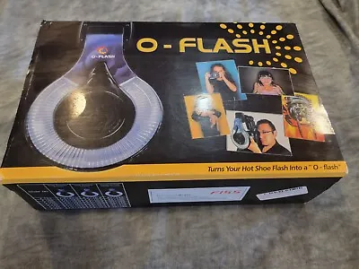 O-FLASH F-155 Ring Flash Adapter ☆NEW☆ F155- Compatible W/ Nikon & Canon  • $9.99