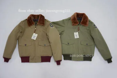 BOB DONG TYPE B-10 Air Flight Jacket Military Jacket Men's Fleece • $204.99