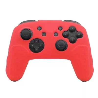 Silicone Cover For Nintendo Switch Pro Controller Ultra Grip - Red • $14.90