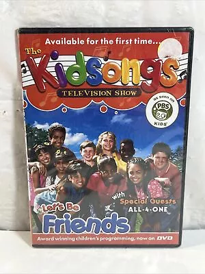 Kidsongs Let's Be Friends (DVD) PBS Kids Show 2005 Brand New Sealed • $10