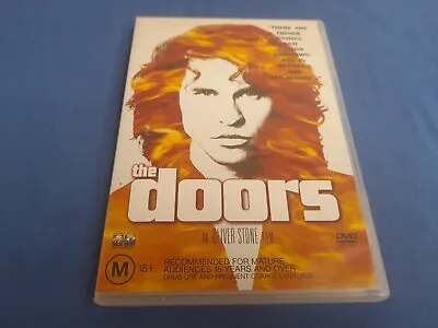 The Doors DVD Oliver Stone Val Kilmer Meg Ryan R4 • $8.95