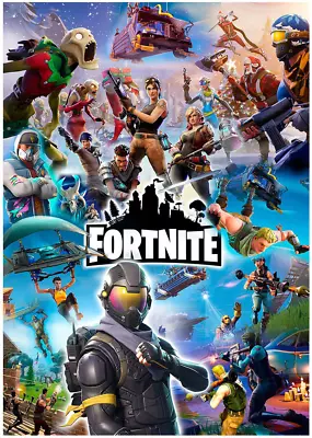 £5.95 • Buy Fortnite Poster Printed On A3 260gsm Photographic Paper For Excellent Quality!!