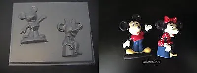 MICKEY & MINNIE MOUSE Large Chocolate Soap Mold • $4