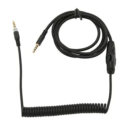 £12.70 • Buy Coiled Headphone Cable Replacement Headset Sound Cord With Volume Key For Ki GDS