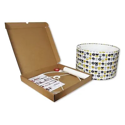 Needcraft 40cm Drum Lampshade Making Kit Using A Covering Of Your Choice • £17.99