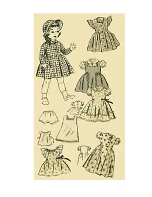 Vintage Doll Clothing Pattern #229 • $9.95