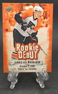 2009-10 Upper Deck Rookie Debut James Van Riemsdyk #RD2 Rookie RC • $2.25