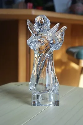Mikasa Herald Collection Crystal Angel Playing The Mandolin - Germany • $5